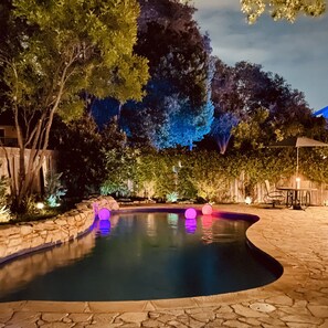 Alberca al aire libre 