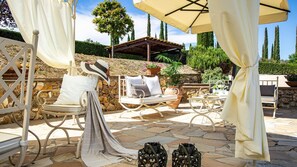 Villa | Terrace/patio - Ricciolo 4 in San Gimignano (San Gimignano)