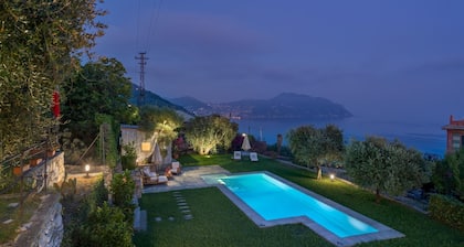 Villa Scirocco 10 2 in Pieve Ligure