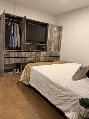 Wi-Fi de cortesia, roupa de cama