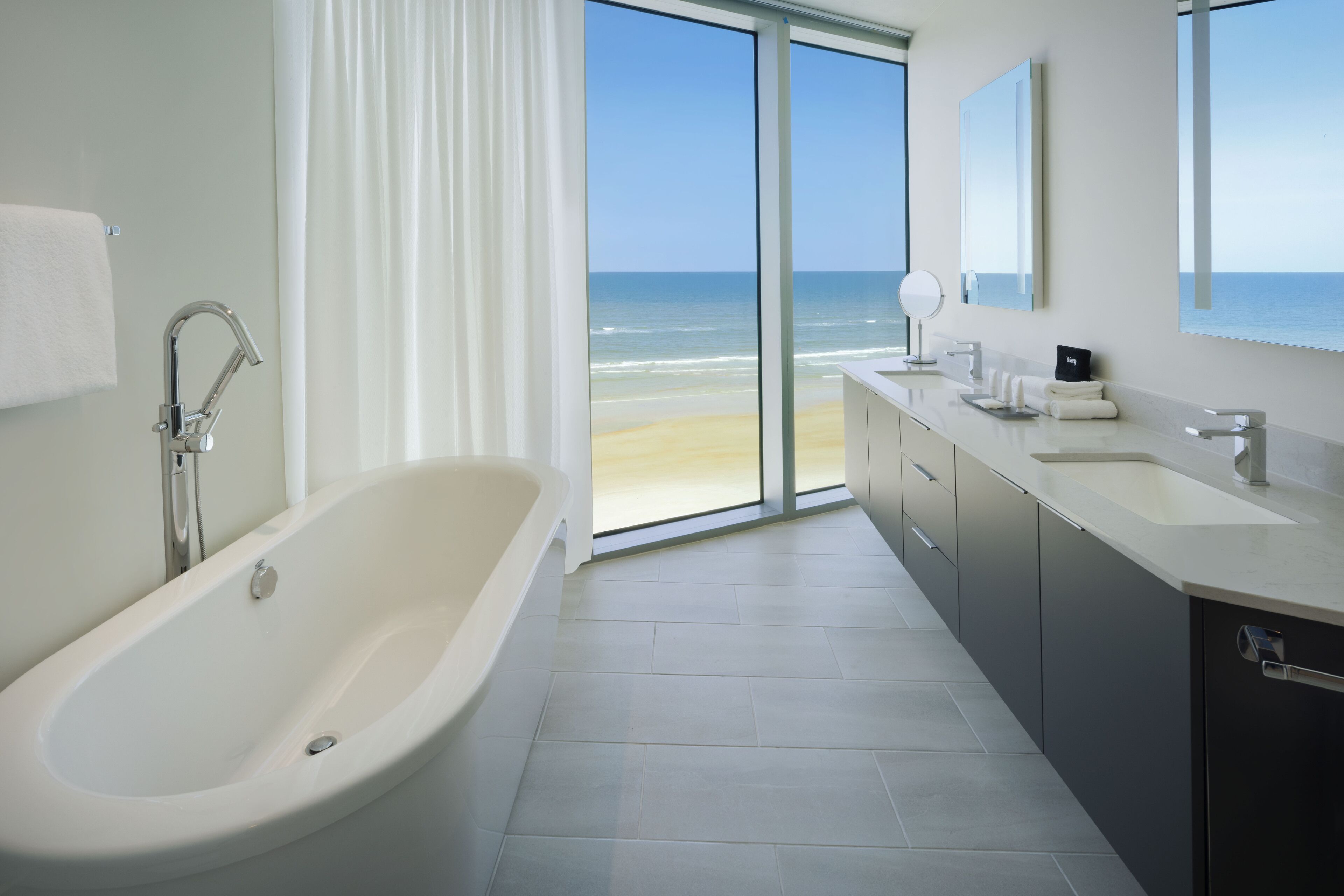 3 Bedroom Oceanfront Residence | Bathroom | Hair dryer, towels