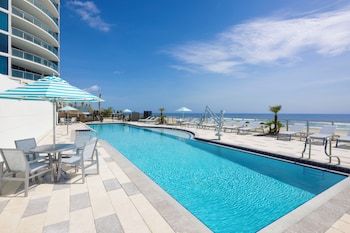 Exercise/lap pool at Max Beach Resort