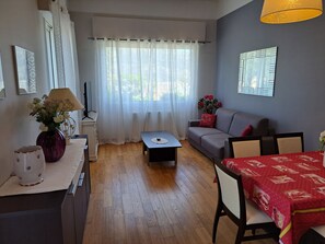 DVD player, books - Large studio with mezzanine and 2 beds (Carros)