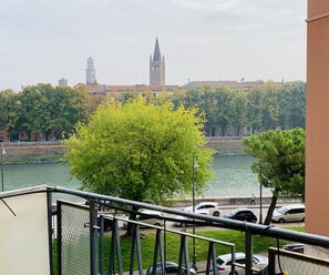 Luxury Apartment | View from room - Riverview Luxury Flat (Verona)