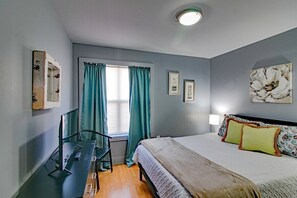 2 Schlafzimmer, Bügeleisen/Bügelbrett, kostenloses WLAN, Bettwäsche