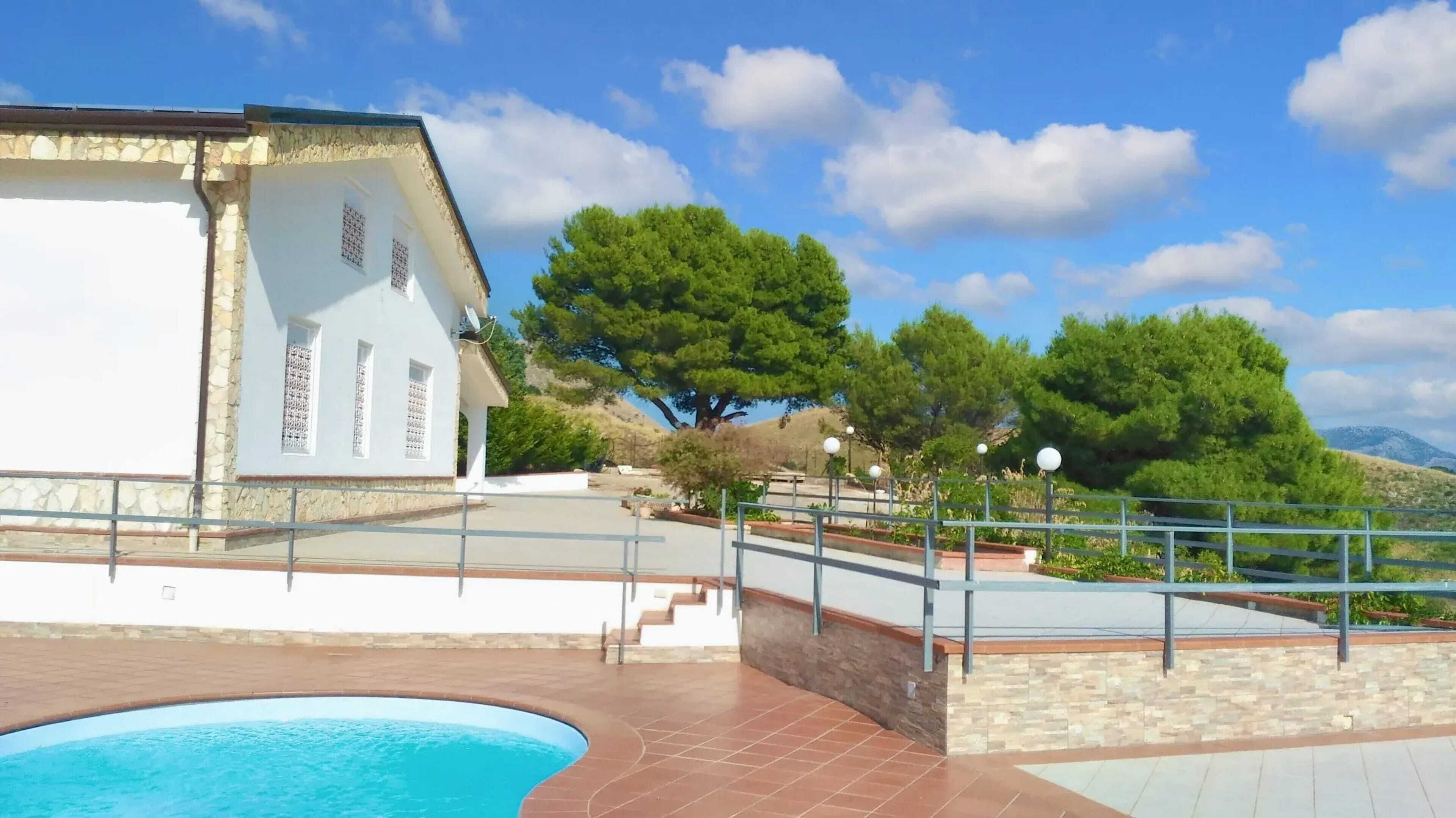 Vue sur piscine