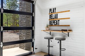 Interior - Pool Table Vibes • Sleek Stay for Couples (Broken Bow)