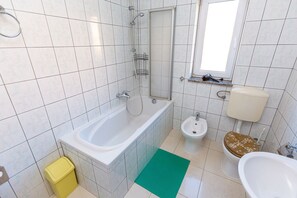 Badewanne, Handtücher