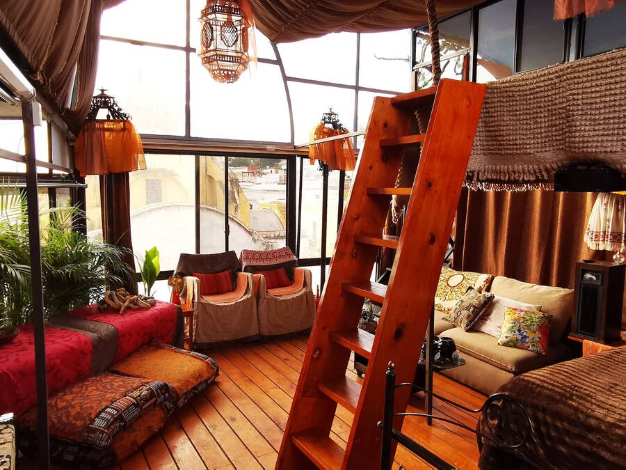 Panoramic Tent, 1 Bedroom, Terrace, City View | Premium bedding, down duvets, pillow-top beds, in-room safe