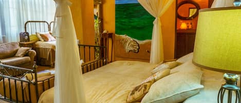 Chambre Triple Design | 2 chambres, literie de qualité supérieure, couette en duvet d'oie