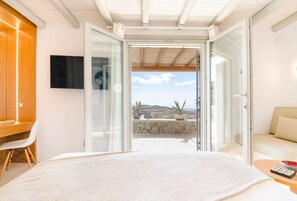 2 Schlafzimmer, Zimmersafe, Schreibtisch, Bügeleisen/Bügelbrett