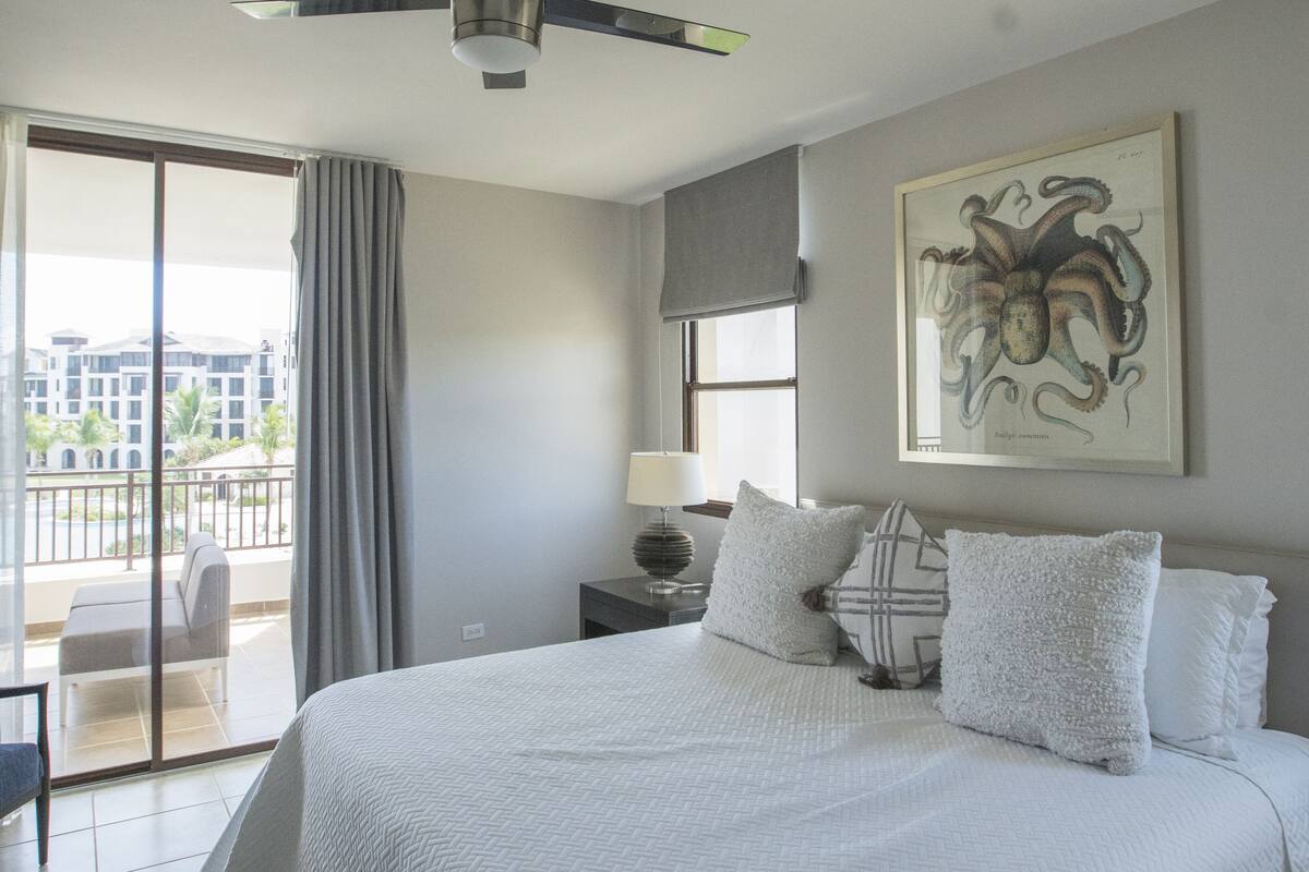Luxury Villa, 3 Bedrooms, Balcony, Ocean View | Blackout drapes, iron/ironing board (on request), travel crib