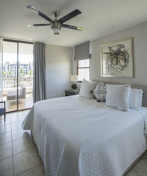 Luksusvilla, 3 soverom, balkong, havutsikt | Individuelt dekorert, individuelt innredet og blendingsgardiner