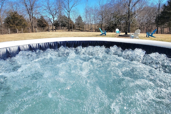 Bain à remous extérieur