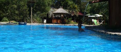 3 Innenpools, Außenpool