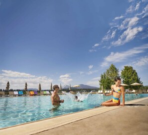 Indoor pool, a heated pool
