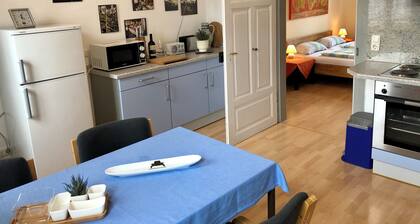 Centrally located large apartment (1st floor) - free parking space included