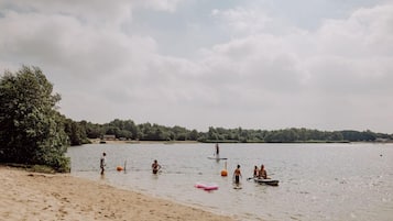 Privat strand i nærheden