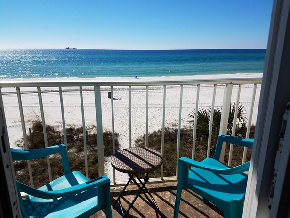 View from you patio.