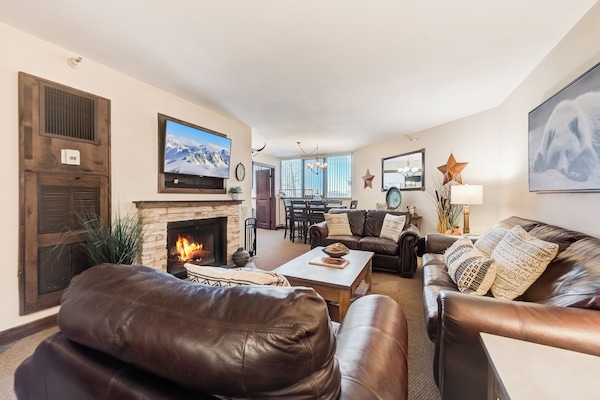 Living Area with Sleeper Sofa