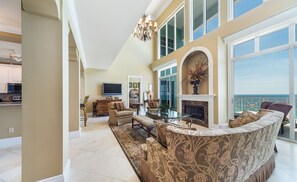 Condo, Multiple Beds, Balcony | Living area | 40-inch TV with cable channels - En Soleil #1522 West by Resort Collection (Panama City Beach)