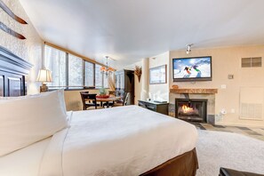 1 soveværelse, strygejern/strygebræt, gratis Wi-Fi, sengetøj