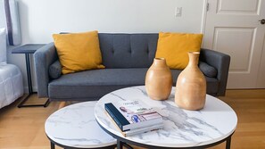 Living area - Bright Loft Studio with the best view in NYC (New York)