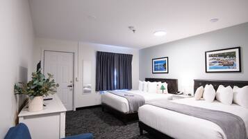 Classic Room, 2 Queen Beds | Hypo-allergenic bedding, pillow-top beds, blackout curtains