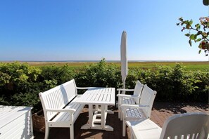 Outdoor dining - House Heefkant App. 04 - Heefkant (Sylt)