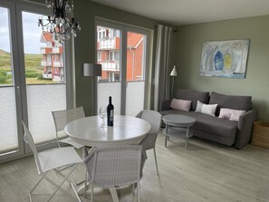 TV, DVD player, stereo