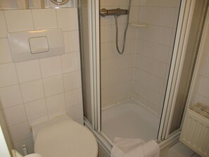 Shower, hair dryer