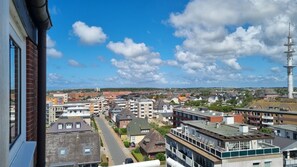 Blick von der Unterkunft