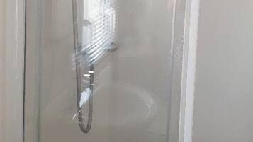 Shower, hair dryer