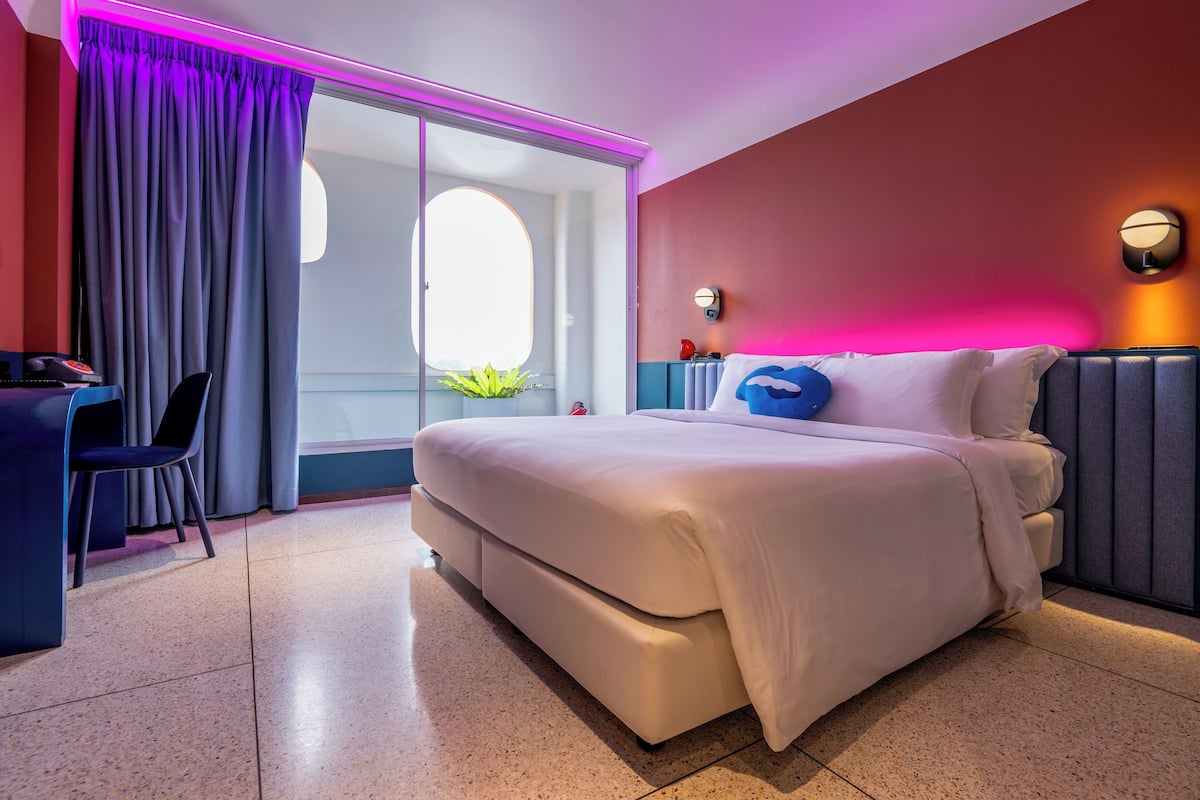 The Stripe Yang | Lakens van Egyptisch katoen, luxe beddengoed, Tempur Pedic-bedden