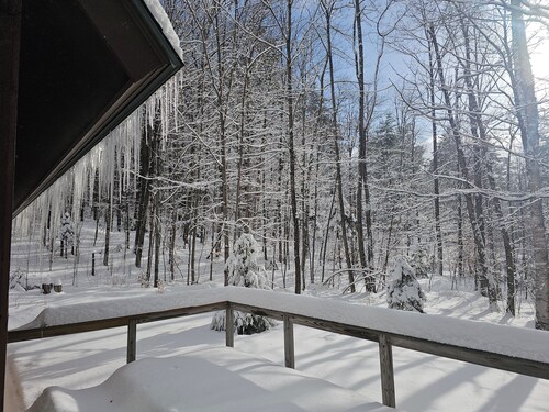 Rustic Cabin Retreat in the Heart of Southern Vermont-escape the hustle/bustle.