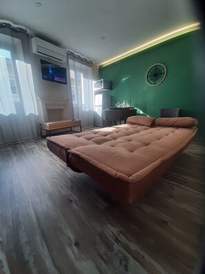 1 chambre, fer et planche Ă repasser, Wi-Fi gratuit, draps fournis