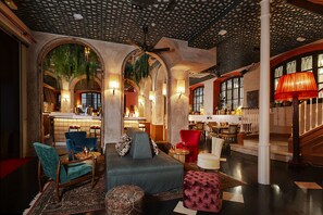 Zona de estar del vestíbulo