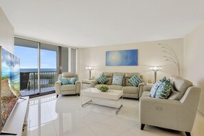 Condo, 2 Bedrooms | Living area | Smart TV - South Seas 4, 904 Marco Island Vacation Rental 2 Bedroom Condo by Redawning (Marco Island)
