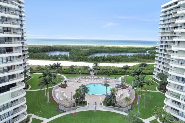 Condo, 2 Bedrooms | Pool - South Seas 4, 904 Marco Island Vacation Rental 2 Bedroom Condo by Redawning (Marco Island)