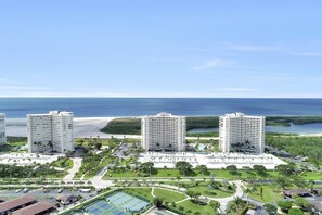Condo, 2 Bedrooms | Aerial view - South Seas 4, 904 Marco Island Vacation Rental 2 Bedroom Condo by Redawning (Marco Island)