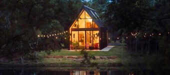 Lakeside East at Live Oak Lake | Modern Cabin