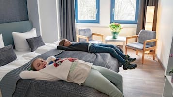 Familienzimmer | Kostenloses WLAN, Bettwäsche