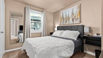 3 soveværelser, strygejern/strygebræt, gratis Wi-Fi, sengetøj