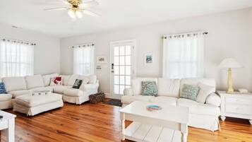 智能电视、壁炉、书