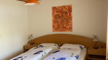 2 soveværelser, gratis Wi-Fi, sengetøj