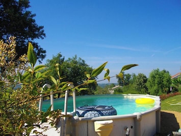 Vue sur piscine