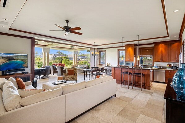 Área de sala de estar