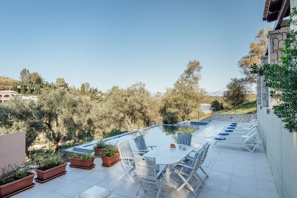 Seasonal outdoor pool