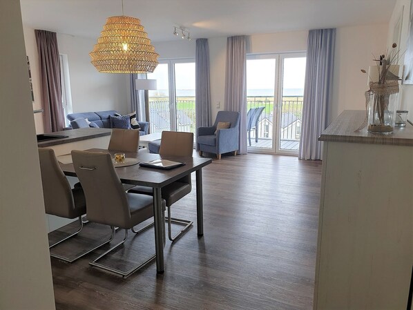 Interior - 49.4.N Nordkoje - Modern, high-quality vacation apartment, sauna, large balcony, (Wangerland)