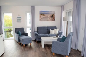 Unclassified image, 2 of 19, button - 49.2.N Nordkoje - Modern, high-quality vacation apartment, sauna, large balcony, (Wangerland)